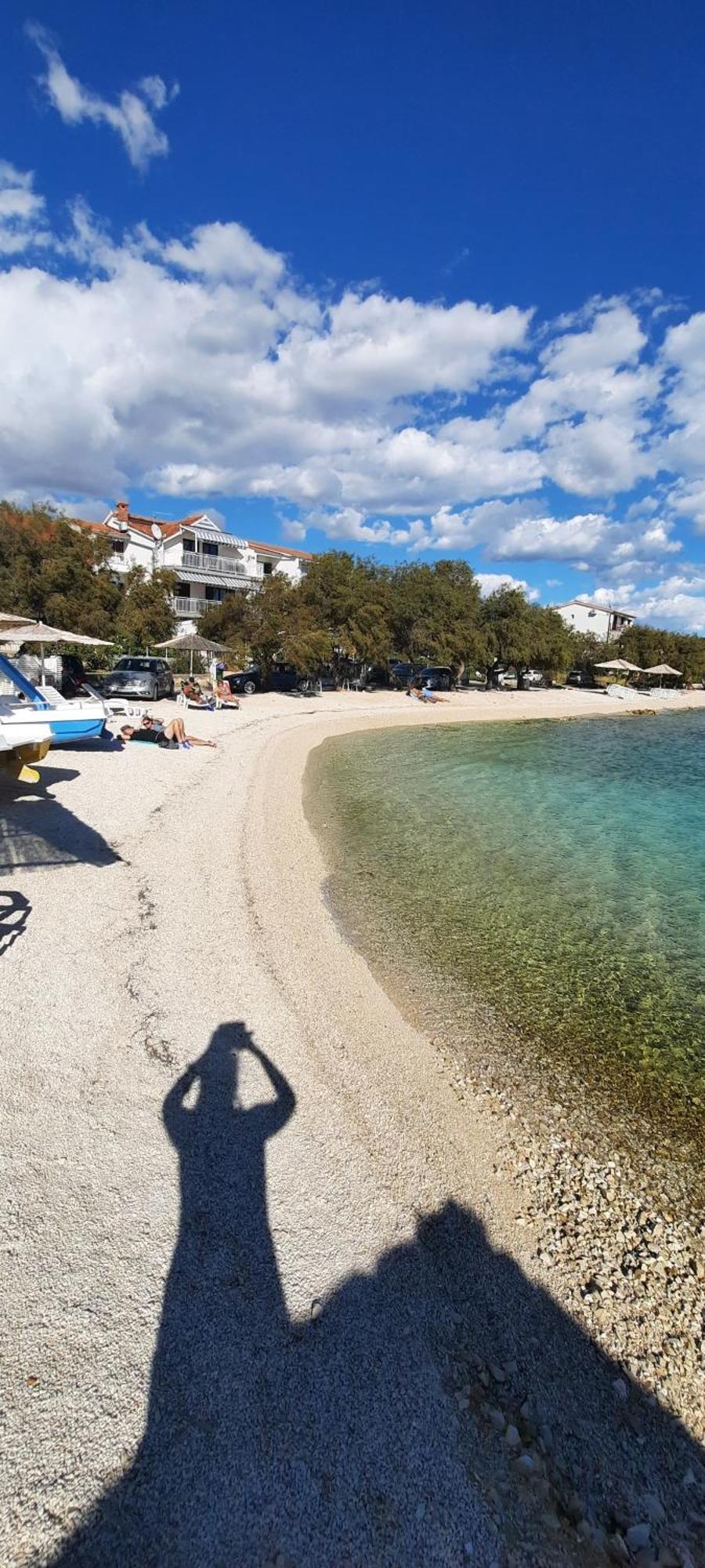 Apartments Ana Bilota Seget Vranjica Bagian luar foto