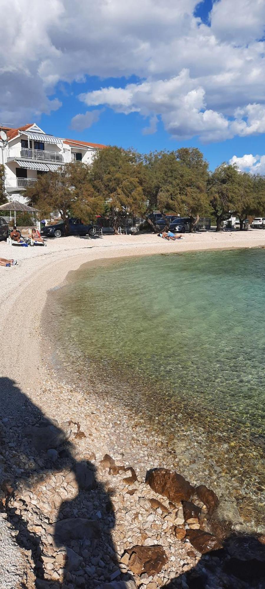 Apartments Ana Bilota Seget Vranjica Bagian luar foto